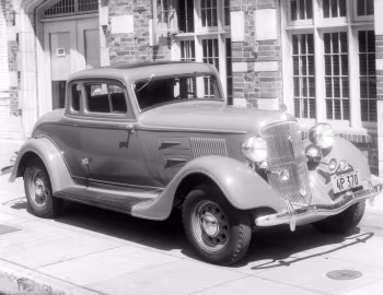 1934 Plymouth PE Deluxe Rumble Seat Coupe (TPC)
