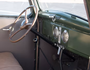 Interior 1938 Plymouth PT57 Pickup