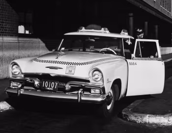 1955 Plymouth Plaza Club Sedan Taxi (P26-1)