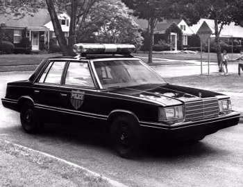 1982 Plymouth Reliant Police Scout Car