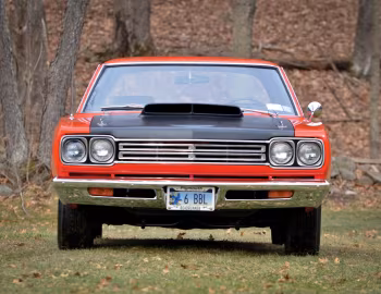 1969 Plymouth Road Runner 440+6 Hardtop Coupe (А12)