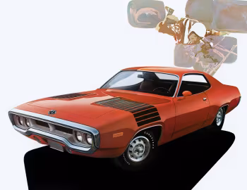 1972 Plymouth Road Runner Hardtop Coupe (HR2 RM23)