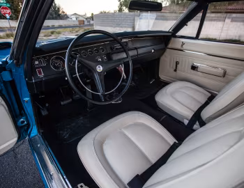 Interior 1970 Plymouth Road Runner Superbird Hemi (RM23)