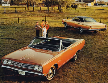 1969 Plymouth Satellite 2-door Convertible & 2-door Hardtop