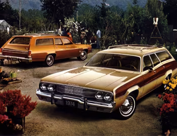 1974 Plymouth Satellite Regent Wagon & Plymouth Satellite Custom Wagon