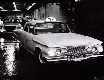1961 Plymouth Savoy Sedan Taxi (RP1-L 41)
