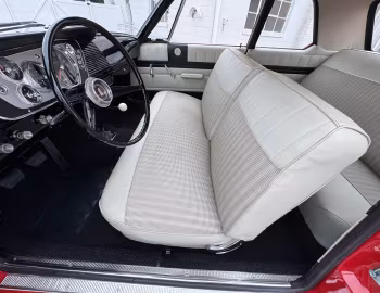Interior 1963 Plymouth Savoy 426/415 HP ''Max Wedge Stage II'' 2-door Sedan (311)