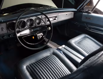 Interior 1964 Plymouth Sport Fury 426 ''Max Wedge Stage III'' 2-door Hardtop (VP2-P 342)