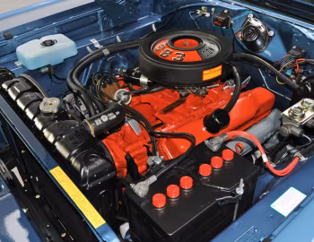 Bajo el capó 1969 Plymouth Sport Satellite Convertible (RP27)