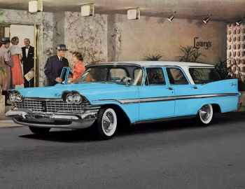 1959 Plymouth Sport Suburban (MP2-H) '1958–59