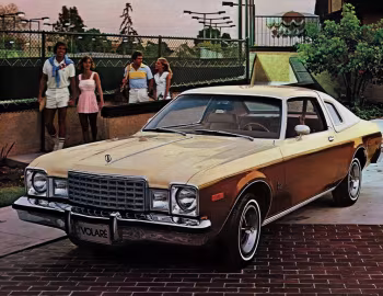 1979 Plymouth Volare Coupe with Two-Tone Paint and Decor Pkgs. (HL29) '1978–79