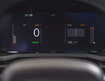 Комбінація приладів 2021–23 Polestar 2 [North America] '2020–23