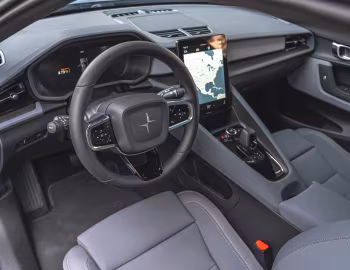 Інтер'єр 2021–23 Polestar 2 [North America] '2020–23