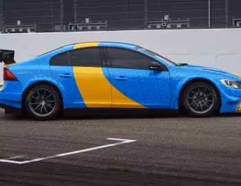 Volvo S60 Polestar WTCC Art Car by Bernadotte & Kylberg '2016