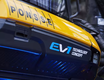 Ponsse EV1 Technology Concept '08.2022