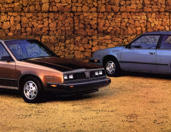 1985 Pontiac 6000 LE Sedan & 6000 Coupe