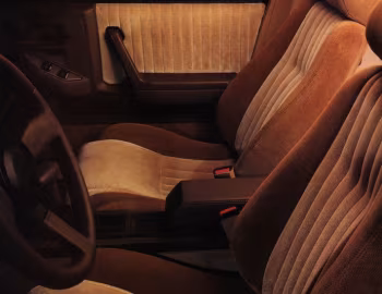 Interior 1986 Pontiac 6000 S/E Sedan (2A E19) '10.1985–86