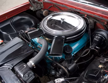 Bajo el capó 1960 Pontiac Bonneville Convertible (2867)
