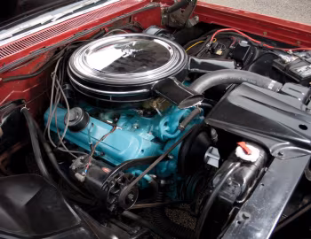 Bajo el capó 1960 Pontiac Bonneville Convertible (2867)