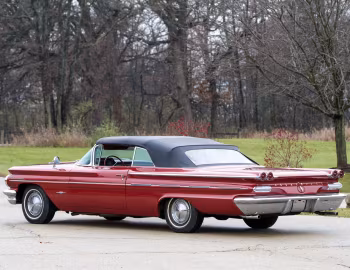 1960 Pontiac Bonneville Convertible (2867)