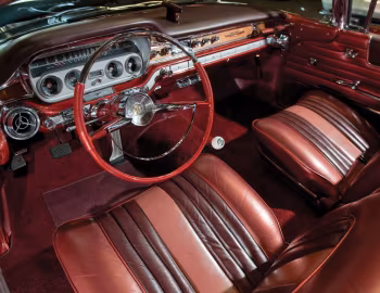 Interior 1960 Pontiac Bonneville Convertible (2867)