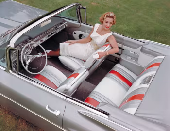 Interior 1959 Pontiac Bonneville Custom Convertible (2867) '09.1958–08.1959