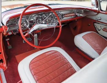 Panel frontal 1958 Pontiac Bonneville Custom Fuel Injection Convertible (2567SD)