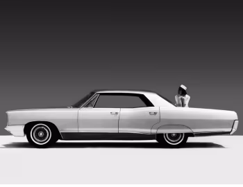 1966 Pontiac Bonneville Hardtop Sedan (26239)