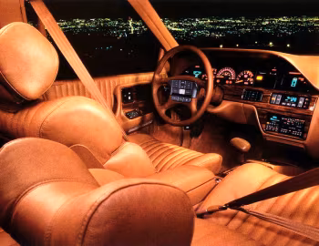 Interior 1988–91 Pontiac Bonneville SSE (HZ5/Y80) '1987–91