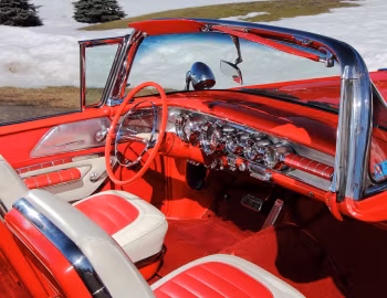 Interior 1958 Pontiac Bonneville Custom Tri-Power Convertible (2567SD)