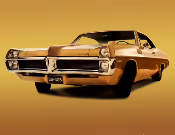1967 Pontiac Catalina 2+2 428 Hardtop Coupe (25287)