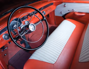Interior 1955 Pontiac Chieftain 4-door Station Wagon