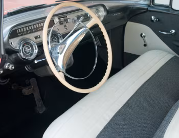 Interior 1957 Pontiac Chieftain Catalina Coupe (2737) '1956–57