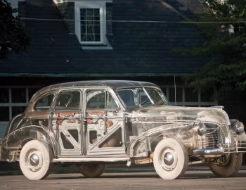 1940 Pontiac DeLuxe Six Transparent Display Car '1939