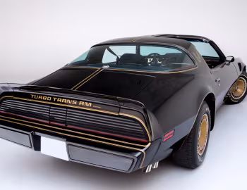 1980 Pontiac Firebird Trans Am Turbo Black & Gold Special Edition (2F W87)