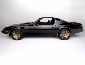 1980 Pontiac Firebird Trans Am Turbo Black & Gold Special Edition (2F W87)