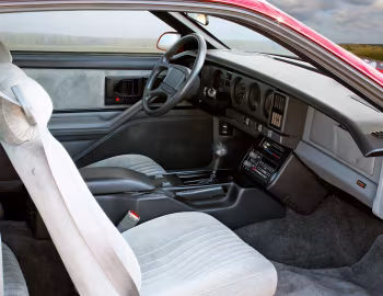 Interior Pontiac Firebird Supercharged 350 VHO Formula by Carroll Supercharging '1988