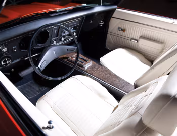 Interior 1969 Pontiac Firebird 400 Ram Air III Convertible (2367)