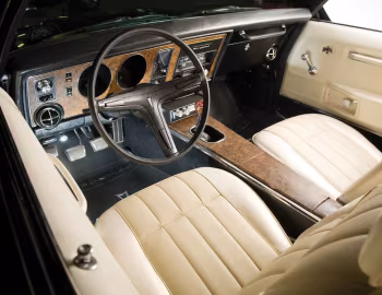 Interior 1969 Pontiac Firebird 400 Ram Air IV Convertible (2367)