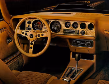 Panel frontal 1980 Pontiac Firebird Formula (2F U87)