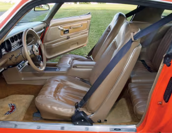 Interior 1976 Pontiac Firebird Formula