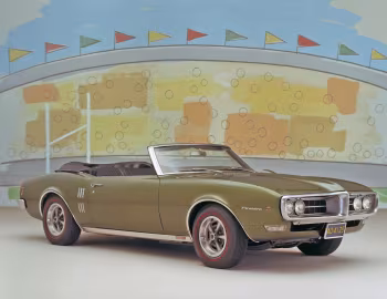 1968 Pontiac Firebird Sprint Convertible (2367)
