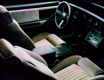 Interior 1982–84 Pontiac Firebird Trans Am (2F W87)