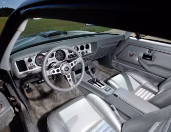 Panel frontal 1979 Pontiac Firebird Trans Am 6.6 L80 "10th Anniversary" (2F W87)