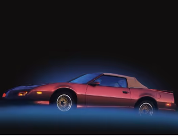 1991–92 Pontiac Firebird Trans Am Convertible (2F FW3) '1990–92