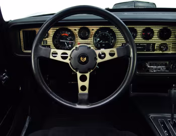 Panel frontal 1978 Pontiac Firebird Trans Am T/A 6.6 W72 Black Special Edition (2F W87)
