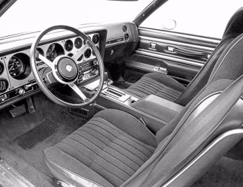 Panel frontal 1978–79 Pontiac Grand Am Coupe (2A G27)