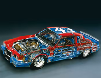 Petty Enterprises Pontiac Grand Prix NASCAR '1982