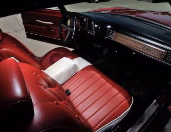 Interior 1973 Pontiac Grand Ville Convertible (2P P67)