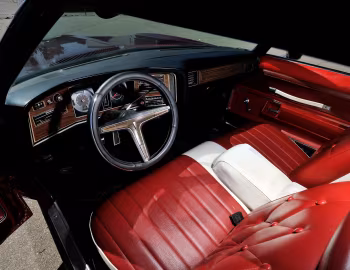 Interior 1973 Pontiac Grand Ville Convertible (2P P67)